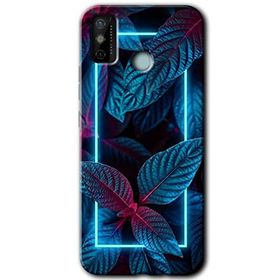 Tecno Spark 6 Go Mekanik Yaprak 4 Baskılı Uyumlu Silikon Kılıf