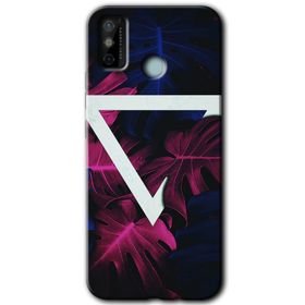 Tecno Spark 6 Go Mekanik Yaprak Baskılı Uyumlu Silikon Kılıf
