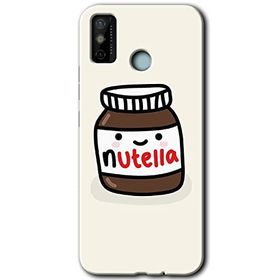 Tecno Spark 6 Go Nutella Aşkım Baskılı Uyumlu Silikon Kılıf