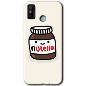 Tecno Spark 6 Go Nutella Aşkım Baskılı Uyumlu Silikon Kılıf