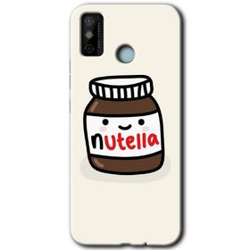 Tecno Spark 6 Go Nutella Aşkım Baskılı Uyumlu Silikon Kılıf