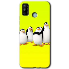 Tecno Spark 6 Go Penguenler Baskılı Uyumlu Silikon Kılıf
