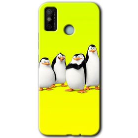 Tecno Spark 6 Go Penguenler Baskılı Uyumlu Silikon Kılıf