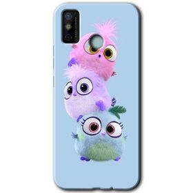 Tecno Spark 6 Go Puffy Baskılı Uyumlu Silikon Kılıf