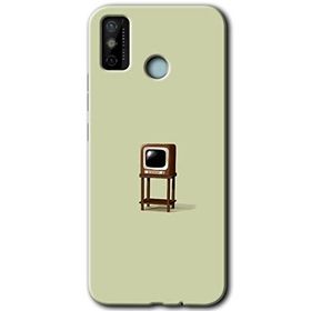 Tecno Spark 6 Go Retro TV Baskılı Uyumlu Silikon Kılıf