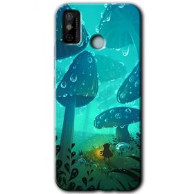 Tecno Spark 6 Go Silhoutte Dropss Baskılı Uyumlu Silikon Kılıf