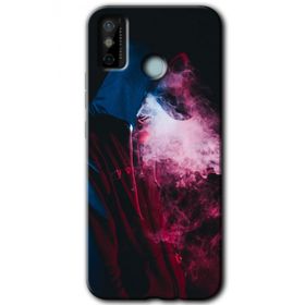 Tecno Spark 6 Go Smoke Man Baskılı Uyumlu Silikon Kılıf