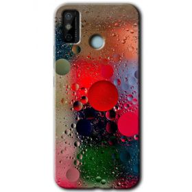 Tecno Spark 6 Go Wet Bubbles Baskılı Uyumlu Silikon Kılıf