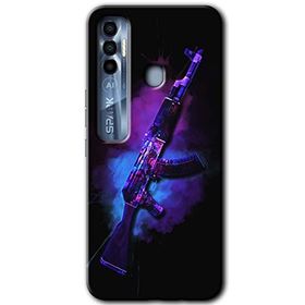 Tecno Spark 7 Pro AK Baskılı Uyumlu Silikon Kılıf