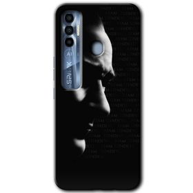 Tecno Spark 7 Pro Atam İzindeyiz Baskılı Uyumlu Silikon Kılıf
