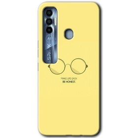 Tecno Spark 7 Pro Be Honest Baskılı Uyumlu Silikon Kılıf
