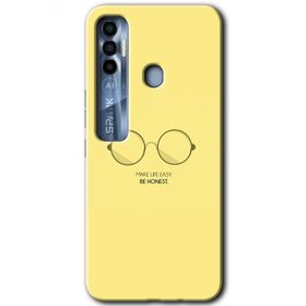 Tecno Spark 7 Pro Be Honest Baskılı Uyumlu Silikon Kılıf