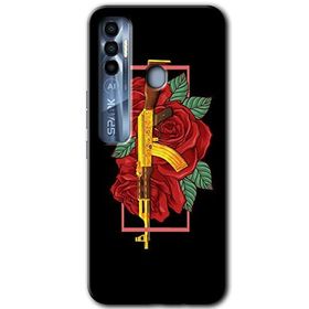 Tecno Spark 7 Pro Bedel Baskılı Uyumlu Silikon Kılıf