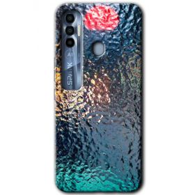 Tecno Spark 7 Pro Blur Cam Baskılı Uyumlu Silikon Kılıf