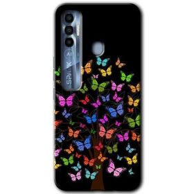 Tecno Spark 7 Pro Cacti Prairies Baskılı Uyumlu Silikon Kılıf