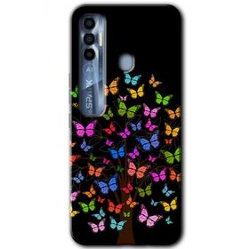 Tecno Spark 7 Pro Cacti Prairies Baskılı Uyumlu Silikon Kılıf