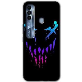 Tecno Spark 7 Pro Çığlık Baskılı Uyumlu Silikon Kılıf