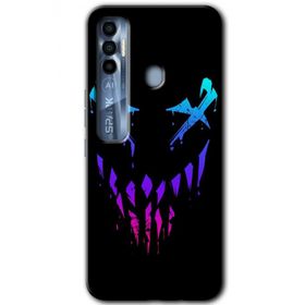 Tecno Spark 7 Pro Çığlık Baskılı Uyumlu Silikon Kılıf