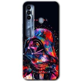 Tecno Spark 7 Pro Father Vader Baskılı Uyumlu Silikon Kılıf