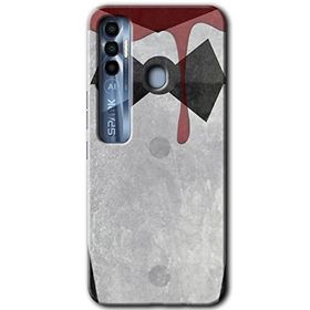 Tecno Spark 7 Pro Gentleman Blood Baskılı Uyumlu Silikon Kılıf