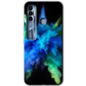 Tecno Spark 7 Pro Karışım 1 Baskılı Uyumlu Silikon Kılıf