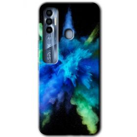 Tecno Spark 7 Pro Karışım 1 Baskılı Uyumlu Silikon Kılıf