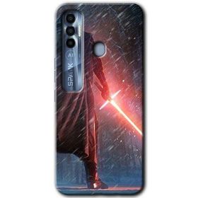 Tecno Spark 7 Pro Kylo Ren Baskılı Uyumlu Silikon Kılıf