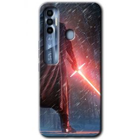 Tecno Spark 7 Pro Kylo Ren Baskılı Uyumlu Silikon Kılıf