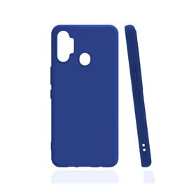 Tecno Spark 7 Pro Lacivert Uyumlu Silikon Kılıf