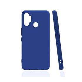Tecno Spark 7 Pro Lacivert Uyumlu Silikon Kılıf