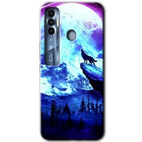 Tecno Spark 7 Pro Mega Kurt Baskılı Uyumlu Silikon Kılıf