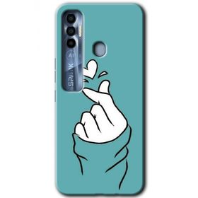 Tecno Spark 7 Pro Mutluluk Baskılı Uyumlu Silikon Kılıf