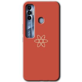 Tecno Spark 7 Pro Polygon Graident 3 Baskılı Uyumlu Silikon Kılıf