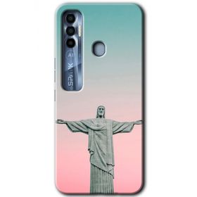 Tecno Spark 7 Pro Rio Baskılı Uyumlu Silikon Kılıf