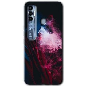 Tecno Spark 7 Pro Smoke Man Baskılı Uyumlu Silikon Kılıf