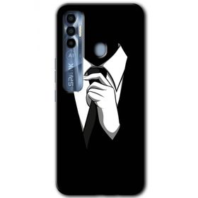 Tecno Spark 7 Pro Smokin Baskılı Uyumlu Silikon Kılıf
