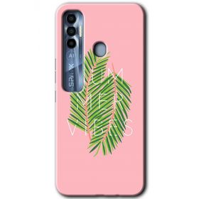 Tecno Spark 7 Pro Summer Vibes Baskılı Uyumlu Silikon Kılıf