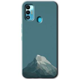 Tecno Spark 7T Alone Mountain Baskılı Uyumlu Silikon Kılıf