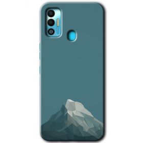 Tecno Spark 7T Alone Mountain Baskılı Uyumlu Silikon Kılıf