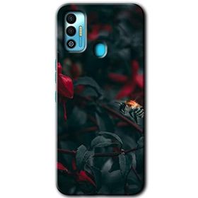 Tecno Spark 7T Avcı Arı Baskılı Uyumlu Silikon Kılıf