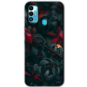 Tecno Spark 7T Avcı Arı Baskılı Uyumlu Silikon Kılıf