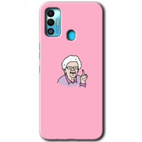 Tecno Spark 7T Bad Grandmother Baskılı Uyumlu Silikon Kılıf