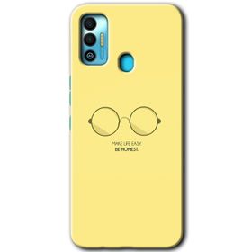 Tecno Spark 7T Be Honest Baskılı Uyumlu Silikon Kılıf