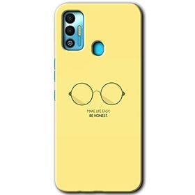 Tecno Spark 7T Be Honest Baskılı Uyumlu Silikon Kılıf