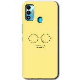 Tecno Spark 7T Be Honest Baskılı Uyumlu Silikon Kılıf