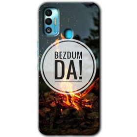 Tecno Spark 7T Bezdum Da Baskılı Uyumlu Silikon Kılıf