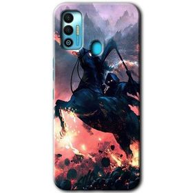 Tecno Spark 7T Bloodhorne Baskılı Uyumlu Silikon Kılıf