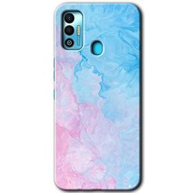 Tecno Spark 7T Blue Art Baskılı Uyumlu Silikon Kılıf
