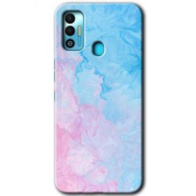 Tecno Spark 7T Blue Art Baskılı Uyumlu Silikon Kılıf