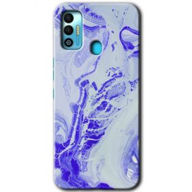Tecno Spark 7T Cranny Liquid Wall Baskılı Uyumlu Silikon Kılıf